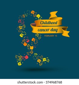 Childhood Cancer Day. February 15