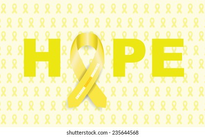 Childhood Cancer Ribbon