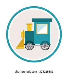Childhood concept with toy icon design, vector illustration eps 10