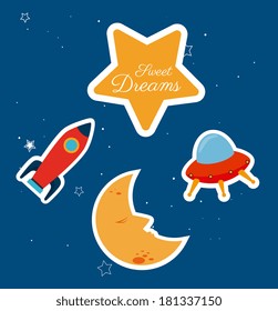 childhood design over blue background vector illustration