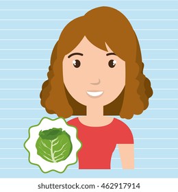 childhood fruits food healthy graphic vector illustration