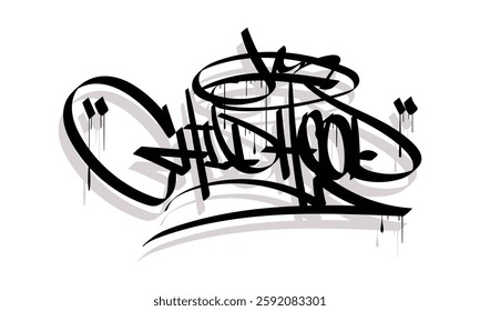 CHILDHOOD graffiti tag style design