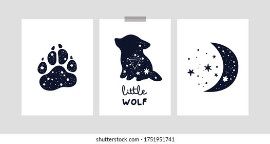 Featured image of post View 25 Cute Watercolor Galaxy Wolf Wallpaper