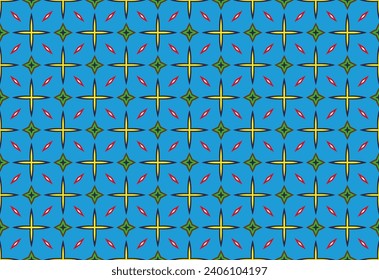 childish wallpaper, colorful seamless pattern collection. Creative  geometric shape background for children or trendy design with abstract collage shapes.