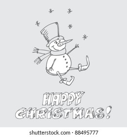 childlike christmas card