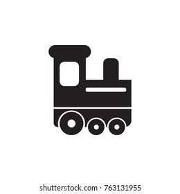 childrean train icon. Toy element icon. Premium quality graphic design icon. Baby Signs, outline symbols collection icon for websites, web design, mobile app on white background
