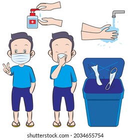children activity and healthy vector 