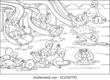 28,870 Park Coloring Book Images, Stock Photos & Vectors | Shutterstock