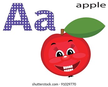 Children  alphabet , A.