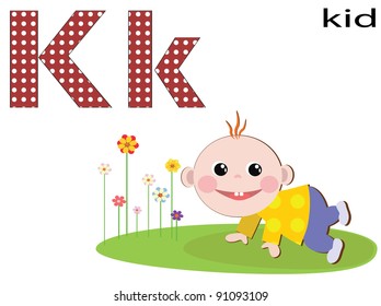 Children alphabet, K