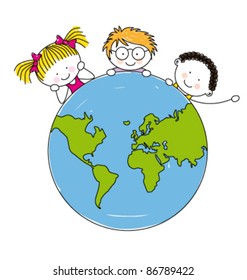 children around the world united