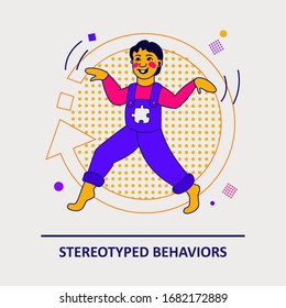 Children Autism Spectrum Disorder concept.
