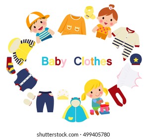 Children and baby clothes