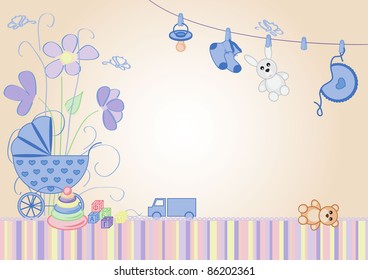 children background, the message would be a boy
