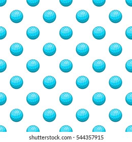 Children ball pattern. Cartoon illustration of children ball vector pattern for web