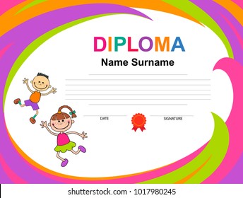 children banner template