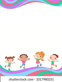 children banner template