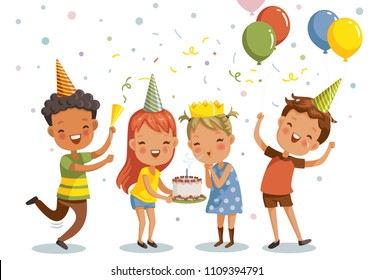 Ilustraciones Imagenes Y Vectores De Stock Sobre Happy Cute Kid