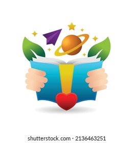 Diseño de pancartas para vectores de día de libro infantil