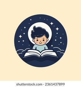 children book vector icon illustration