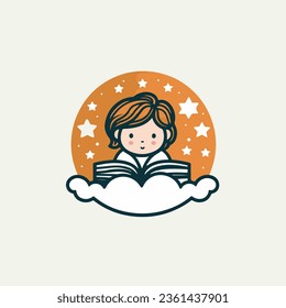 children book vector icon illustration