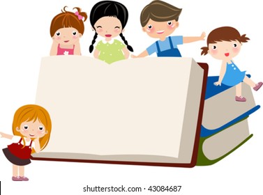 13,275 Children reading clip art Images, Stock Photos & Vectors ...