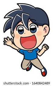 
Children Boy Characters Deformation Anime