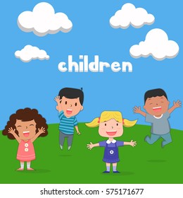 Children Character and Icon