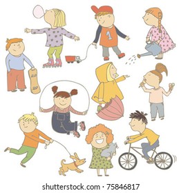 Children color set