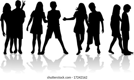 Children couple