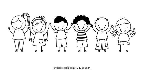 children cute design, vector illustration eps10 graphic