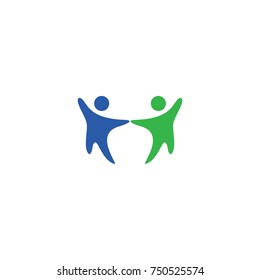 children day vector logo