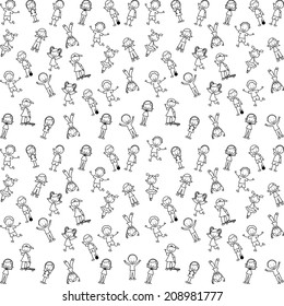 children design over white background vector illustration