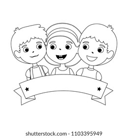 children of different ethnic groups