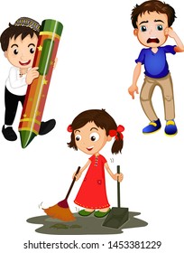 
children of a different nature, for a poster, web page