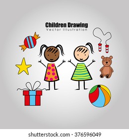 children drawing design 