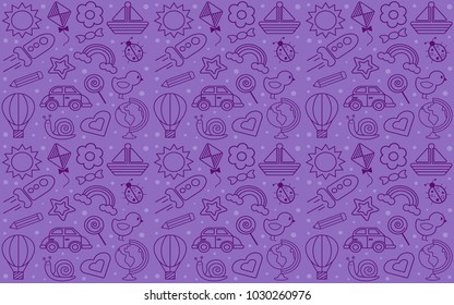 children drawings pattern