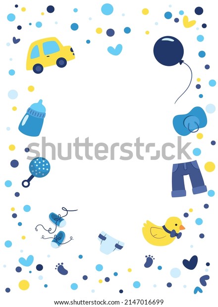 Children dress, small car, toys, balloons \
templates posters. Vector templates for stories. Vector child\
dress, toy, balloons \
illustration