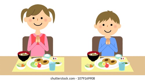 Children to eat