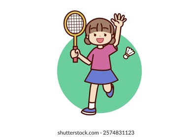 Children enjoying sports in physical education class