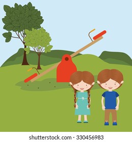 children entertainment design, vector illustration eps10 graphic 