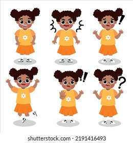 VECTOR DE EXPRESIÓN INFANTIL PARA LA HOJA DE TRABAJO Y PRESENTACIÓN PREESCOLAR