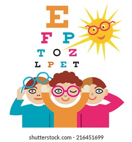 Toddler Eye Exam Chart