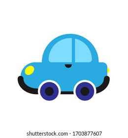 Niñas Ilustración vectorial de Camión plano aislada en fondo blanco.