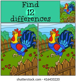 952 Find the differences farm animals Images, Stock Photos & Vectors ...