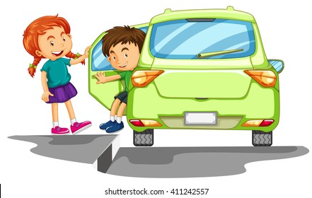Open Door Car Kid Images Stock Photos Vectors Shutterstock