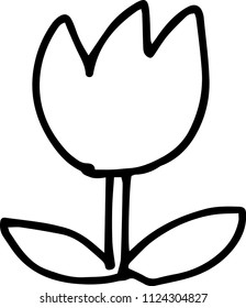 Children of graffiti-style Tulip