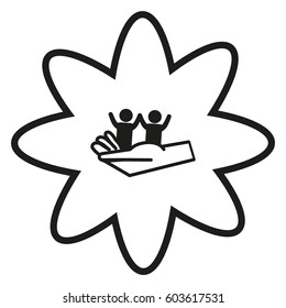 children, hand, icon
