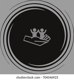 children, hand, icon