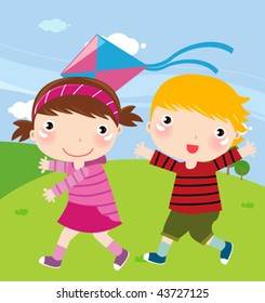 Children having fun